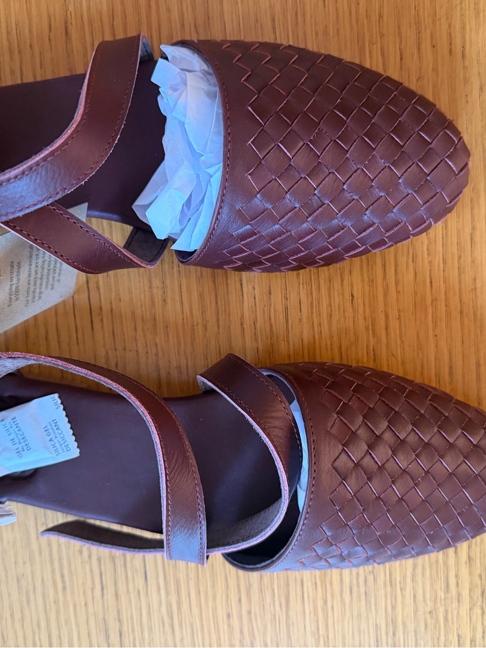 Bali Elf Riviera Woven Leather Flats size 10 - Picture 4 of 4